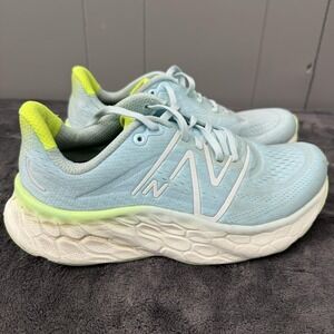New Balance Fresh Foam More V4 Shoes Womens Size 8.5 Blue Sky Running Sneakers